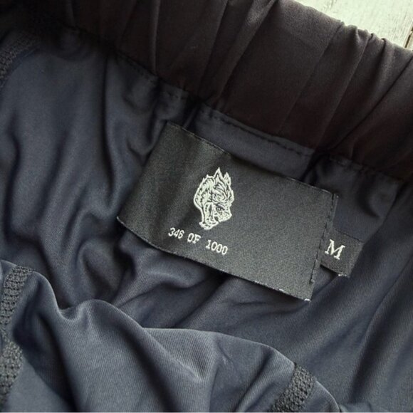 Darc Sport Black Athletic Shorts with Wolf Design - Picture 4 of 4